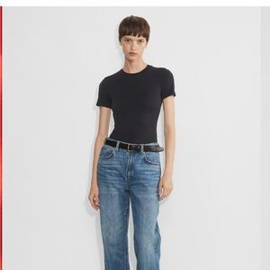 🧡 NWT Aritzia Wilfred (Re)Touch™ Emmer T-Shirt Ultra-soft, second-skin Crewneck